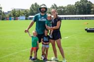Travis Kelce's brother's family